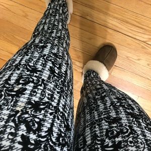 Patterned stretch legginging